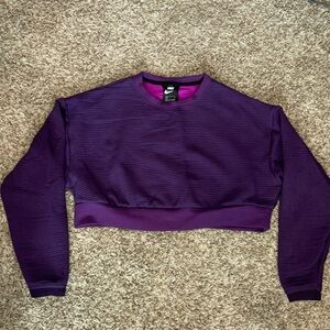 Nike women’s long sleeve crop top